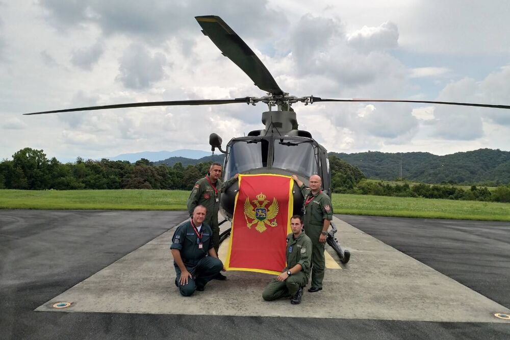 helikopter, Bell 412 EPI, Foto: Ministarstvo odbrane Crne Gore