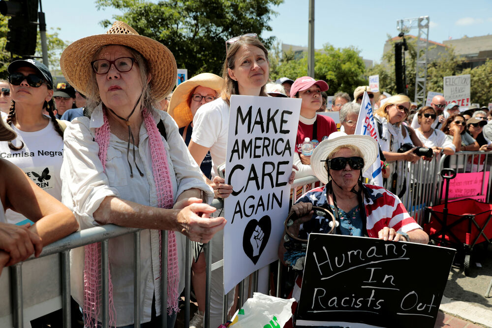 SAD, protest, Foto: Reuters