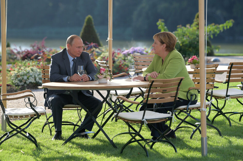 Vladimir Putin, Angela Merkel, Foto: Reuters