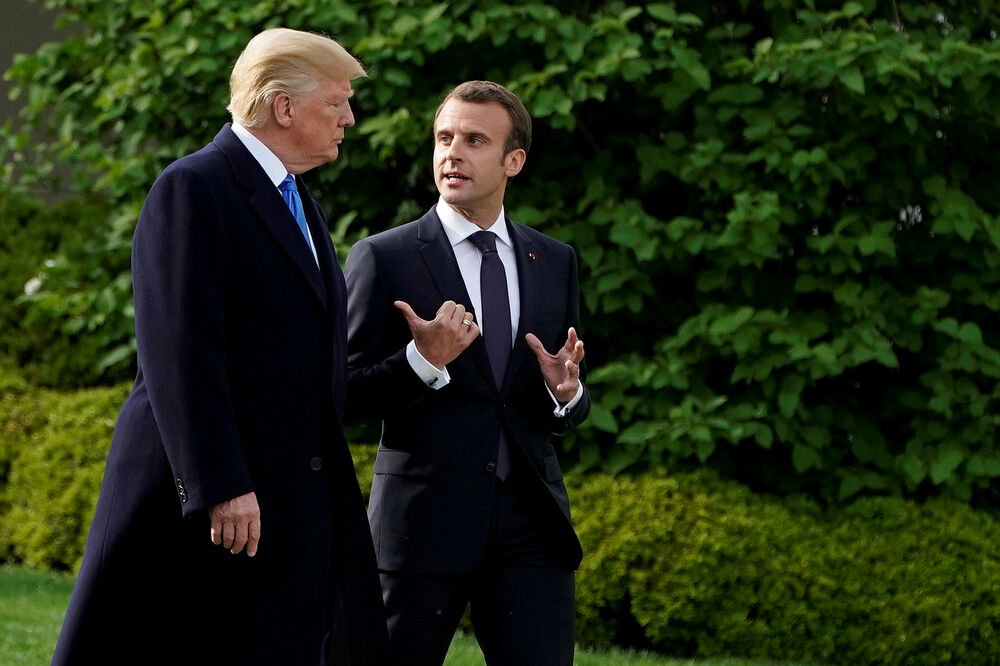 Emanuel Makron, Donald Tramp, Foto: Reuters