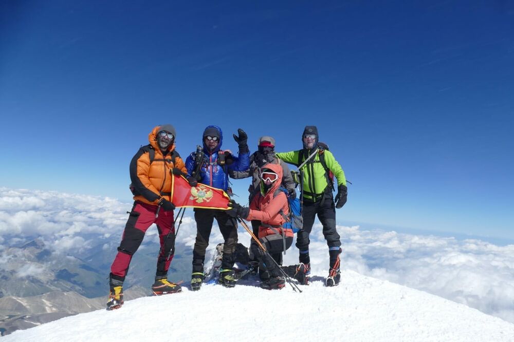 planinari, Elbrus, Foto: Visokogorci CG (Facebook)