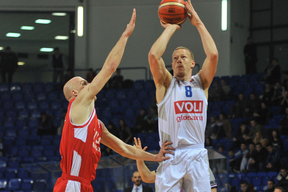 Sead Šehović i Aleksa Popović, Budućnost - Lovćen, Foto: Savo Prelević