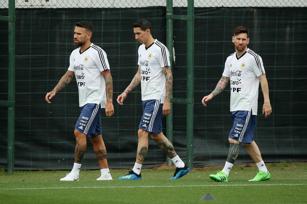 Otamendi, Di Maria, Mesi, Foto: Reuters