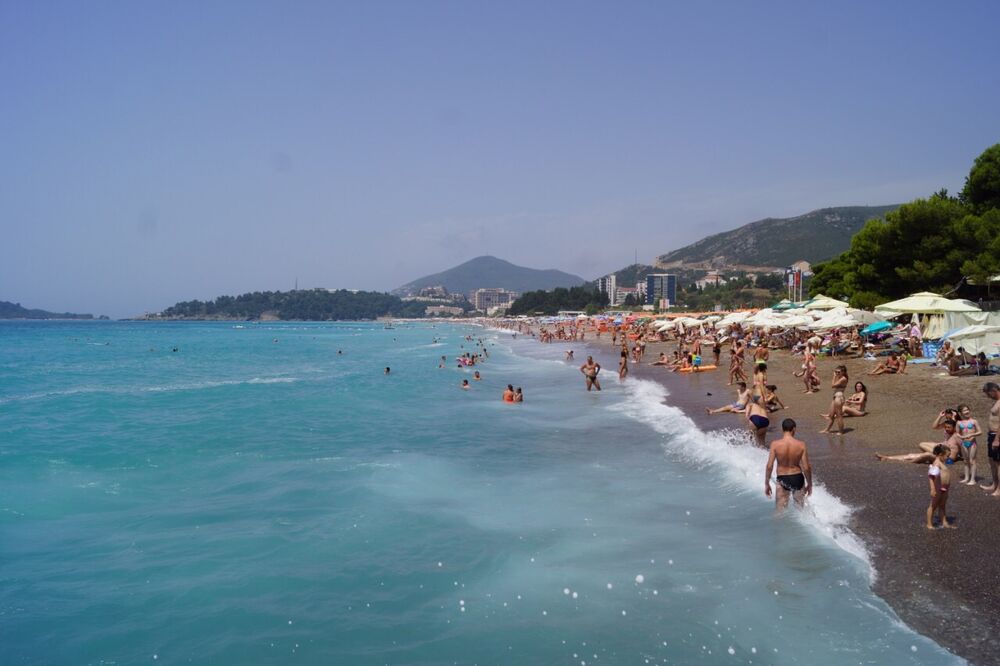 budva plaža, Foto: Ivan Čučuk