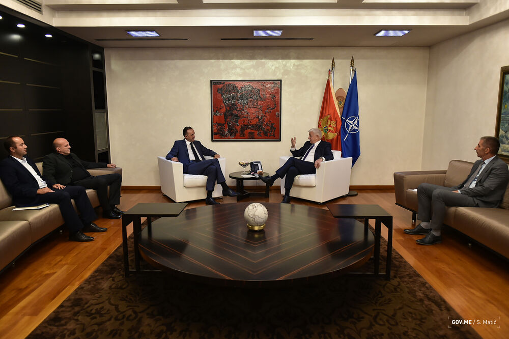 Duško Marković, rukovodstvo opštine Andrjevica, Foto: Vlada Crne Gore