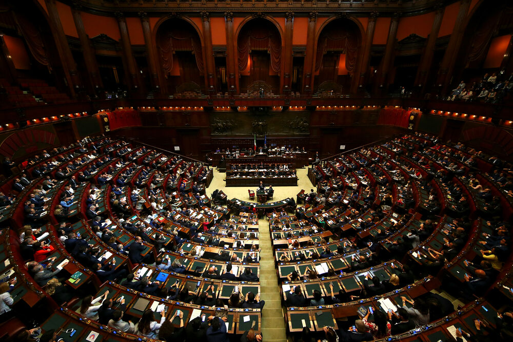 Italija donji dom, Italija parlament, Foto: Reuters