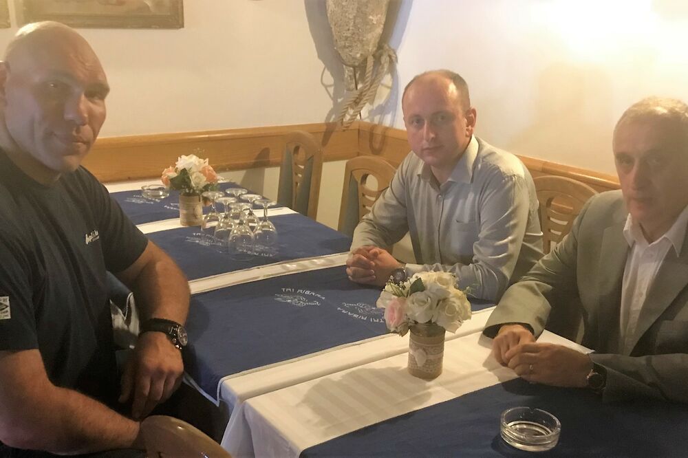 Nikolaj Valujev, Milan Knežević, Predrag Bulatović, Foto: DNP