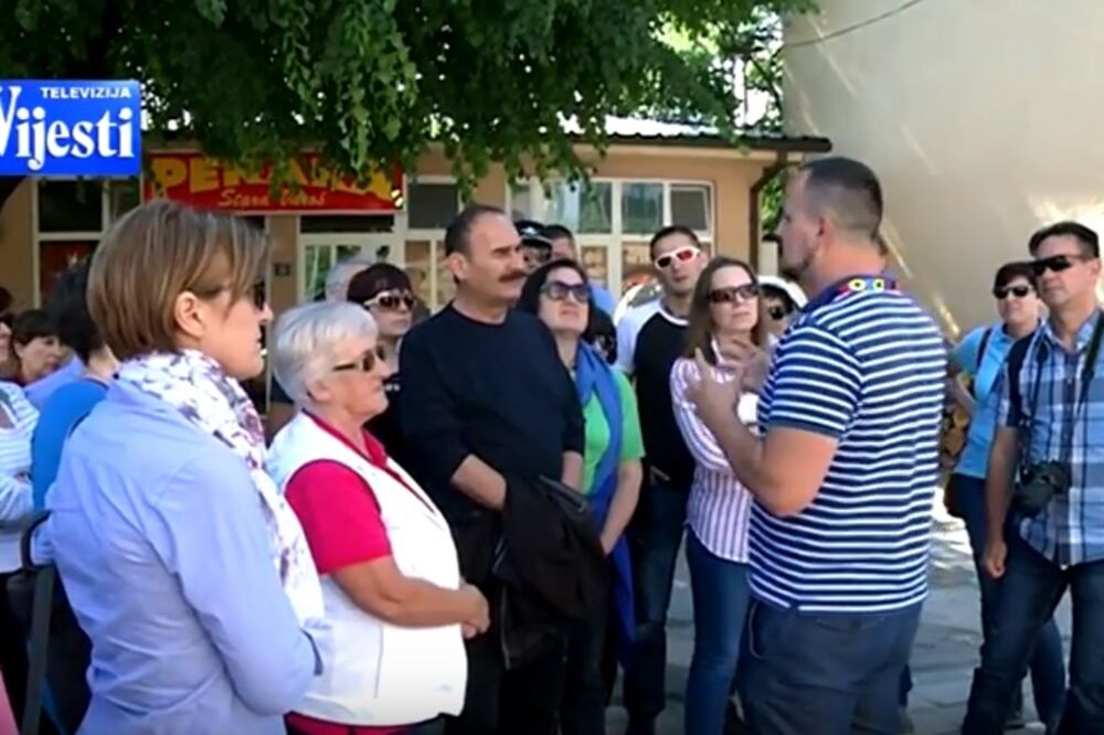 Turisti iz Slovenije, Dušan Drakić, Foto: Screenshot(TvVijesti)
