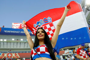 Pogledajte atmosferu u Moskvi pred istorijsko polufinale Hrvatska...