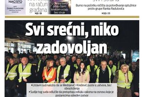 Naslovna za 13. decembar