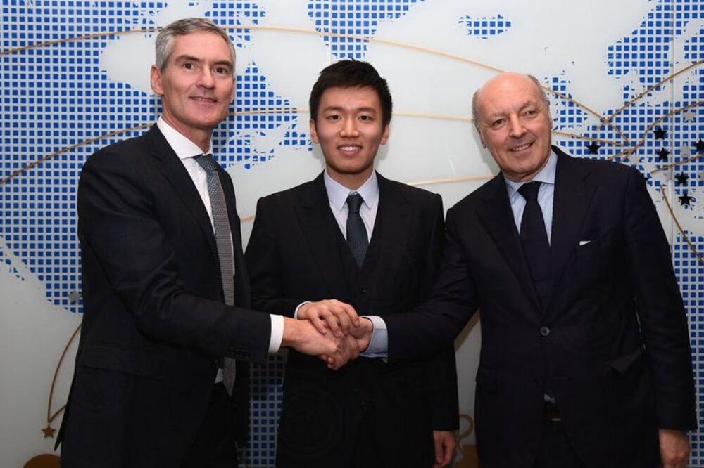 Bepe Marota sa čelnicima Intera