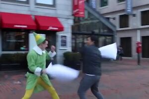 Pogledajte kako izgleda tuča jastucima na ulicama Bostona