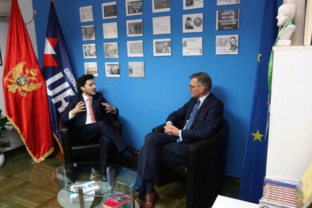 Abazović i Veber, Foto: GP URA