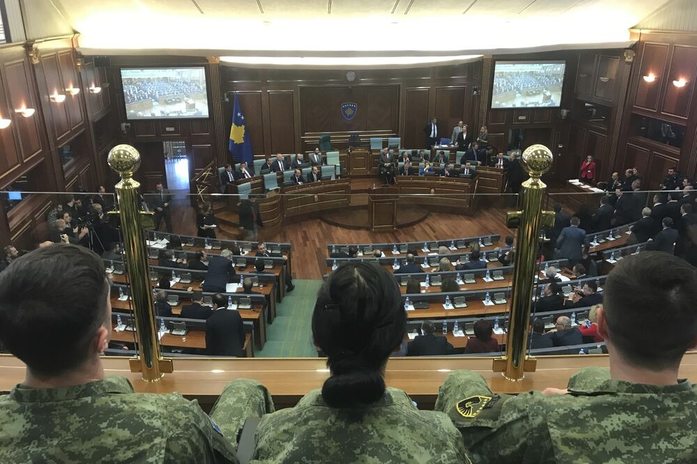 Sa današnje sjednice parlamenta, Foto: Florent Bajrami