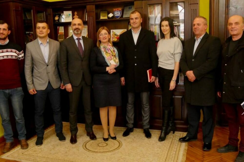 Delegacija Glavnog grada u Skadru, Foto: PG Biro