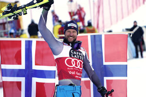 Svindalu superveleslalom u Val Gardeni