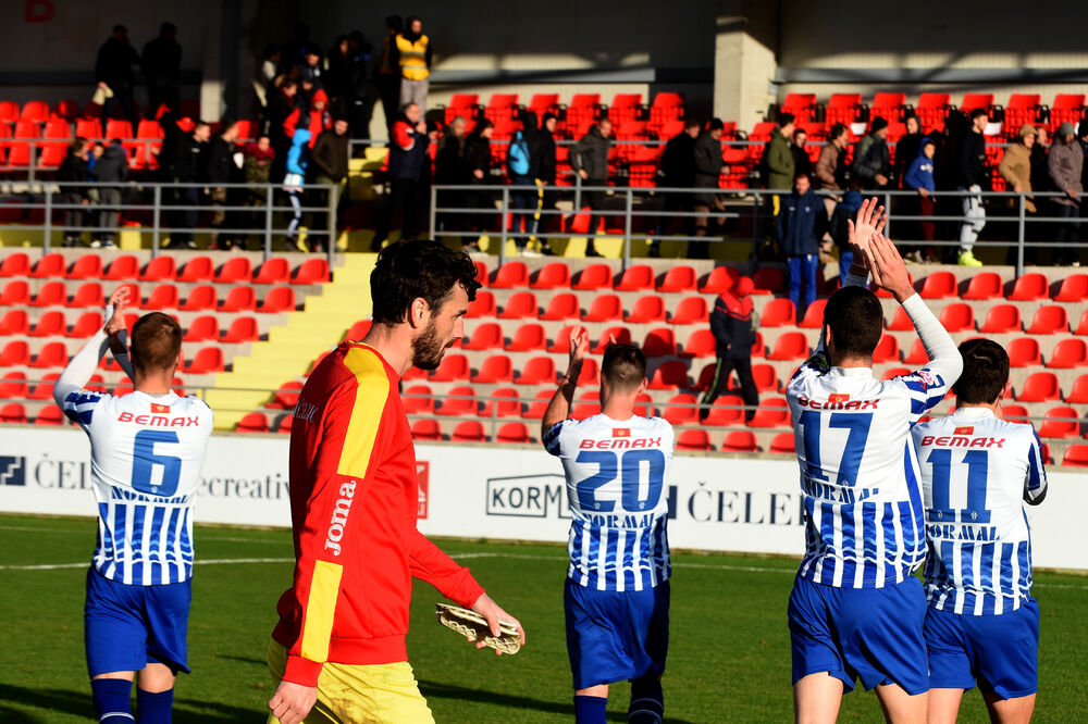 Fudbaleri Budućnosti kažnjeni su novčano, Foto: BORIS PEJOVIC