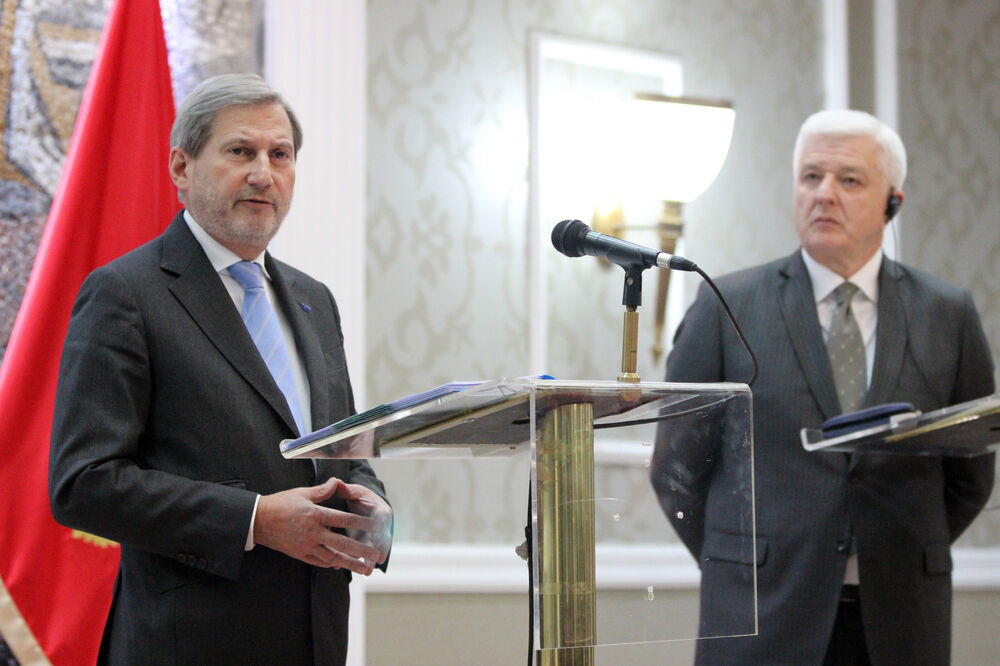 Sa ranijeg sastanka u vili Gorica: Han i Marković, Foto: Filip Roganović