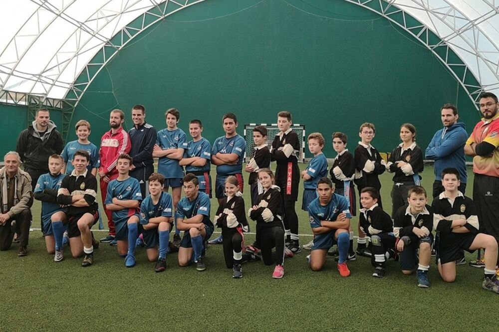 Prijatno druženje u glavnom gradu: Ragbisti Arsenala i Podgorice, Foto: Ragbi savez Crne Gore