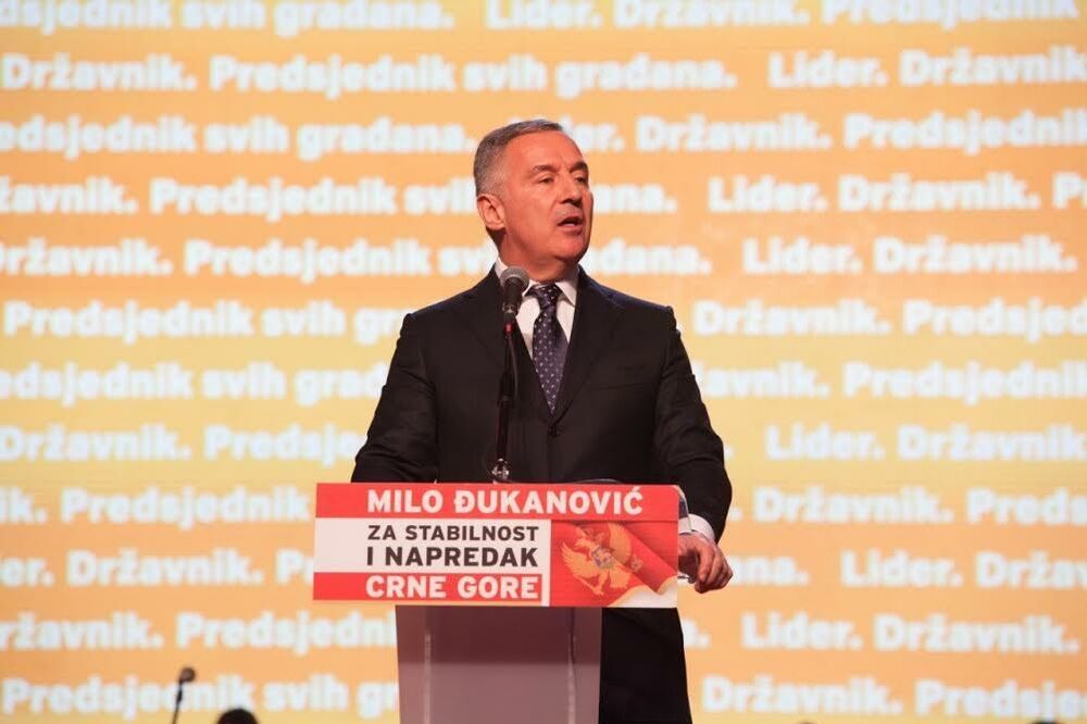 Đukanović, Foto: DPS