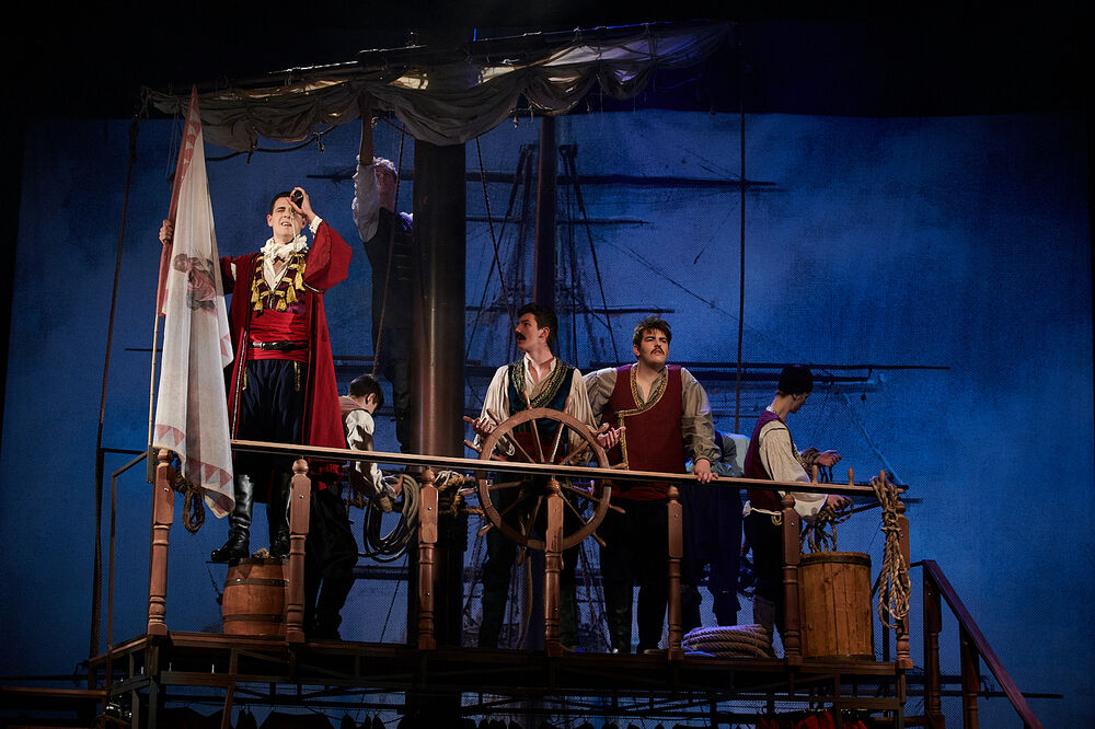 Scena iz predstave "Mali pirat", Foto: Duško Miljanić