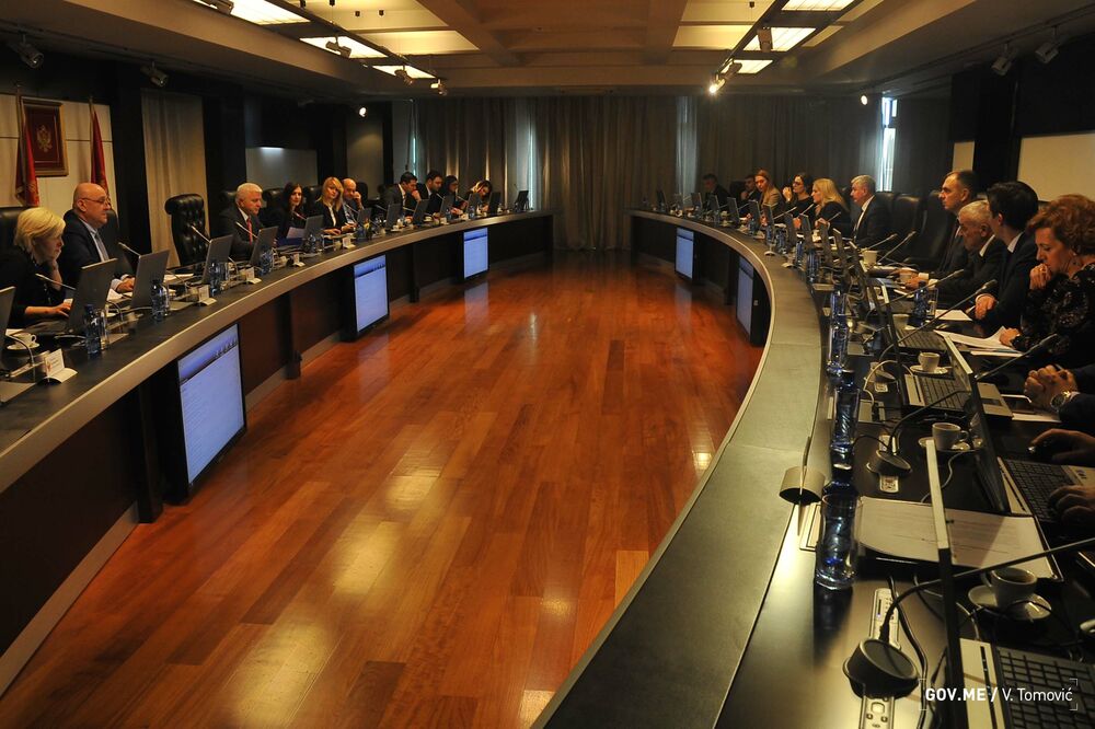 Sa sjednice Savjeta, Foto: Gov.me/V.Tomović