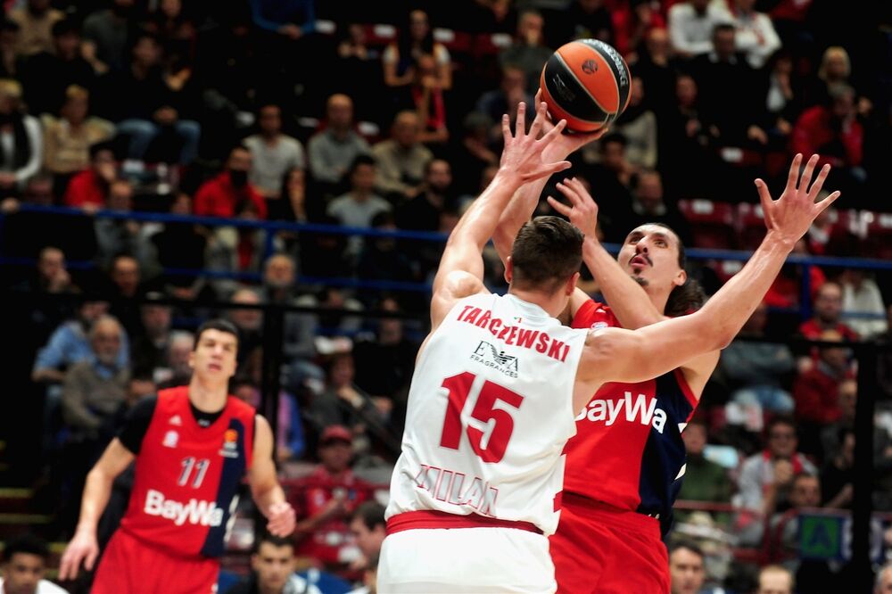 Nihad Đedović na meču sa Armanijem, Foto: Euroleague