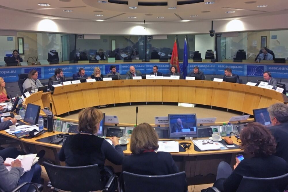 Sa sastanka Zajedničkog konsultativnog odbora između Evropske unije i Crne Gore, Foto: CGO