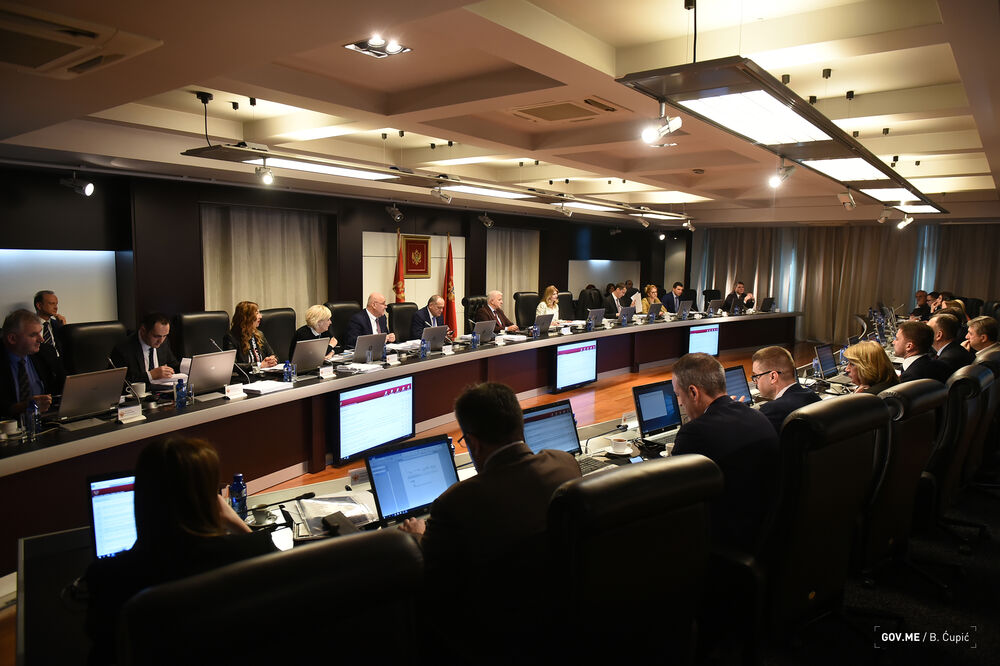 Sa sjednice Vlade, Foto: Gov.me