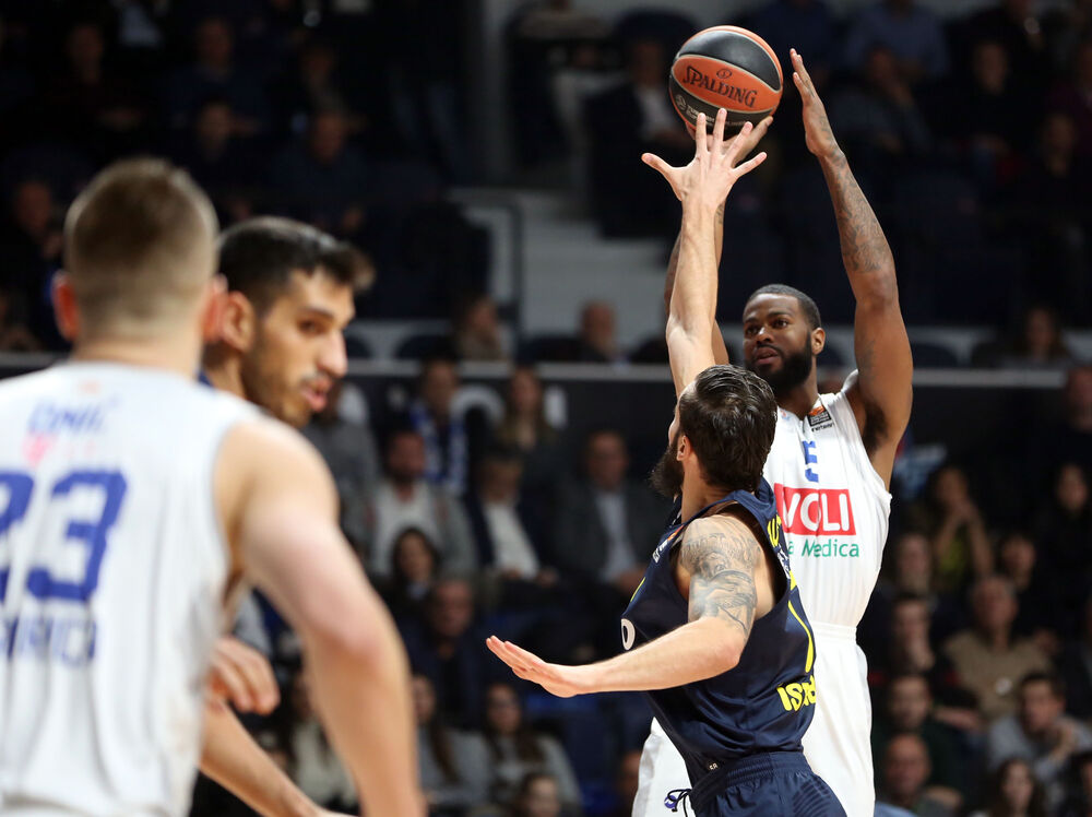 Budućnost - Fenerbahče, utakmica 14. kola Evrolige