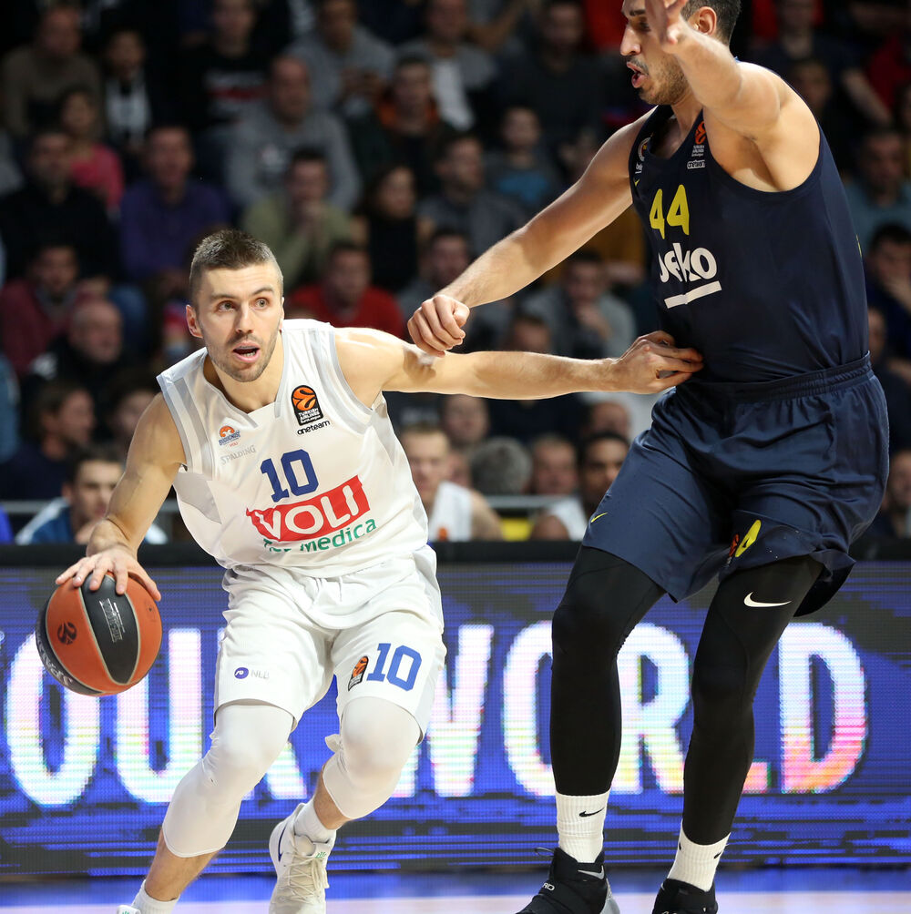 Budućnost - Fenerbahče, utakmica 14. kola Evrolige