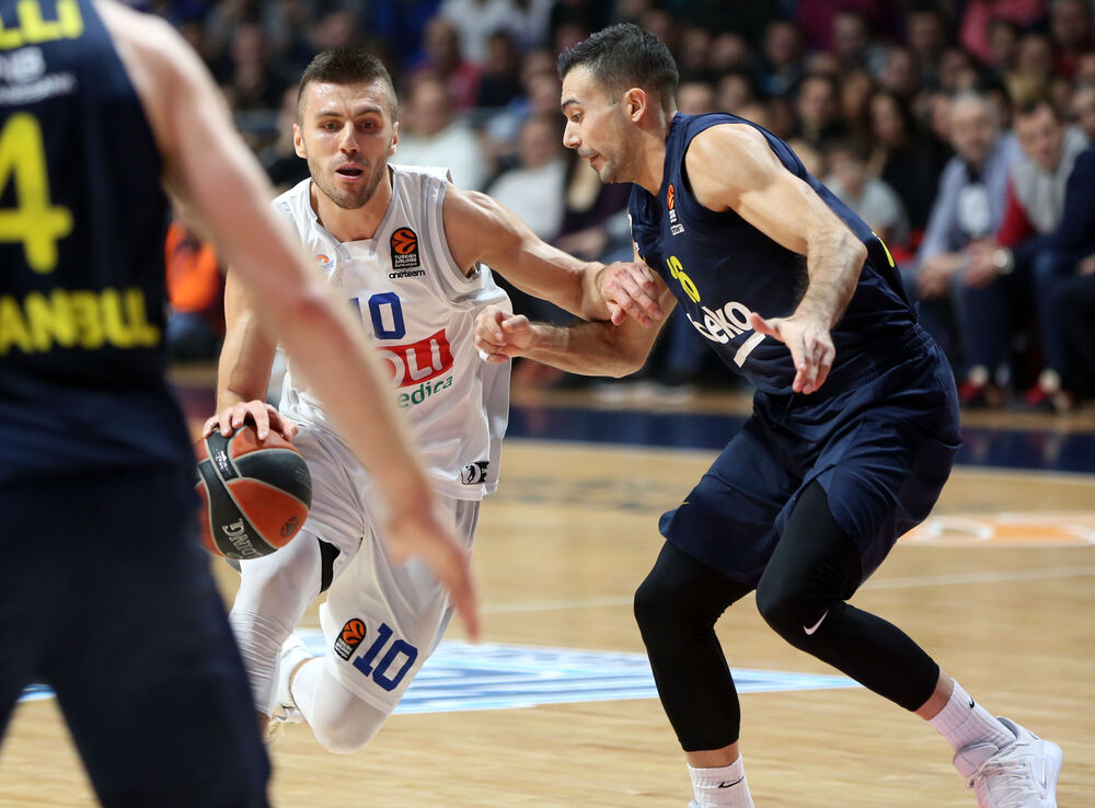 Budućnost - Fenerbahče, utakmica 14. kola Evrolige