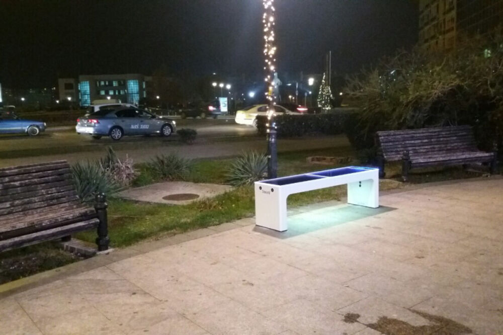 Klupa postavljena na Rimskom trgu, Foto: PG Biro