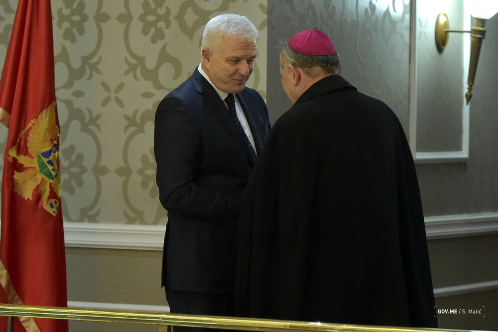 Sa novogodišnjeg prijema, Foto: Vlada Crne Gore