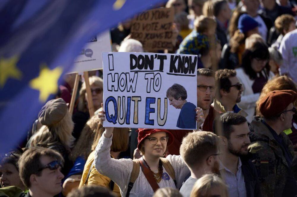 Protesti protiv bregzita, Foto: AFP