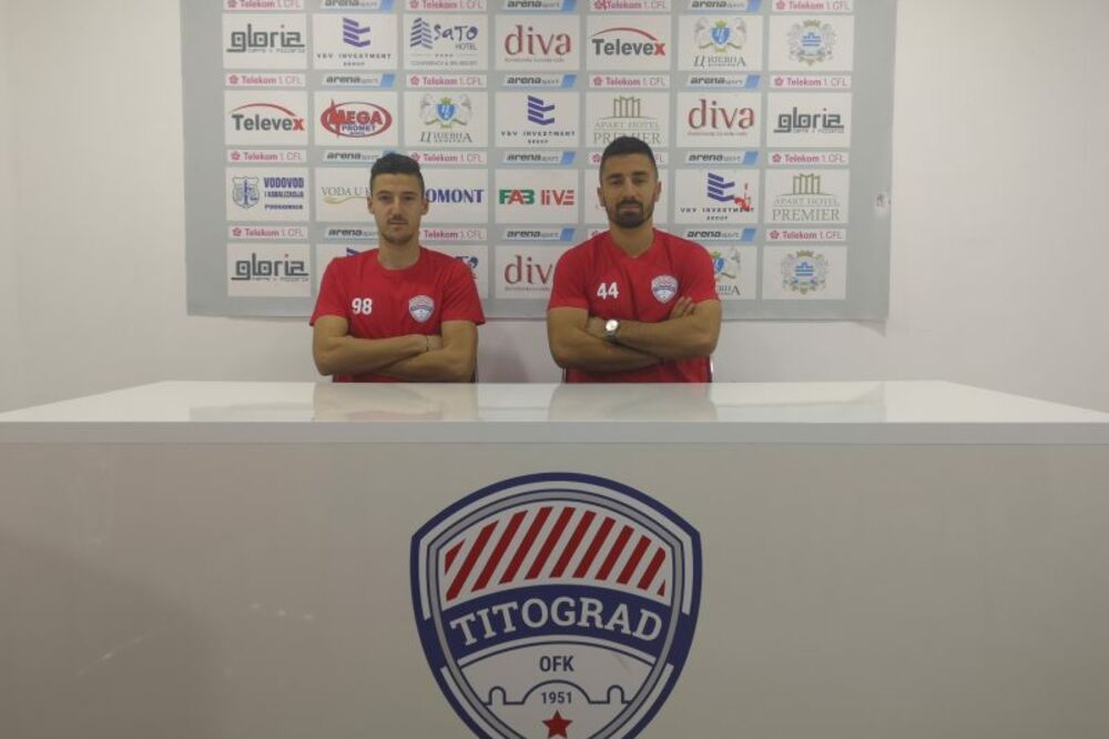 Sekulić i Dedić, Foto: Ofktitograd.me