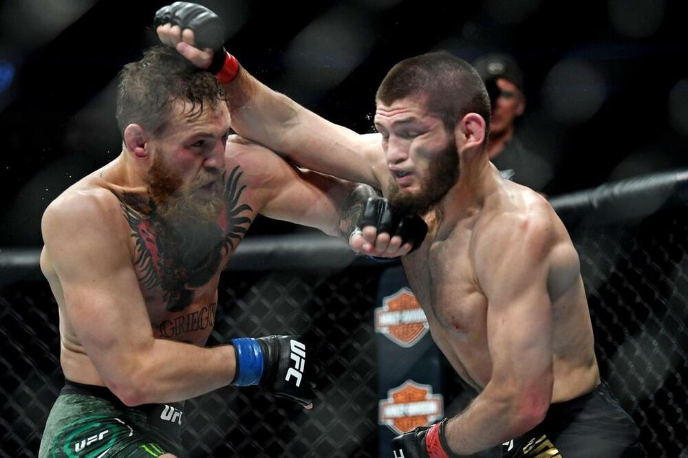 Iz meča Nurmagomedov - Mekgregor, Foto: Reuters