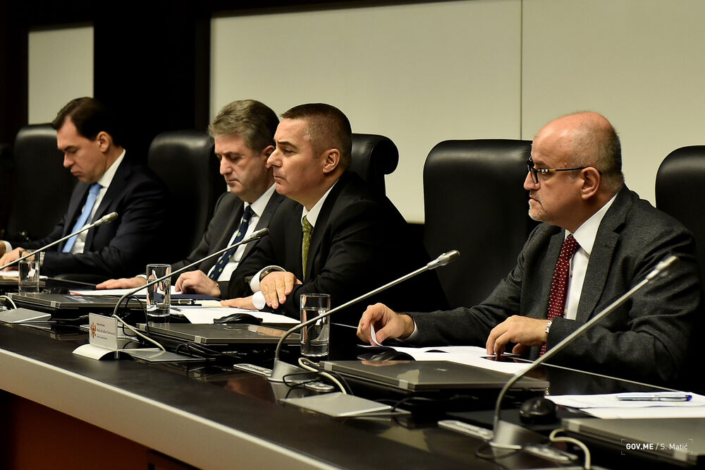 Pozitivnim ocijenjeni rezultati u oblasti vladavine prava: Nuhodžić, Veljović i Darmanović, Foto: Gov.me