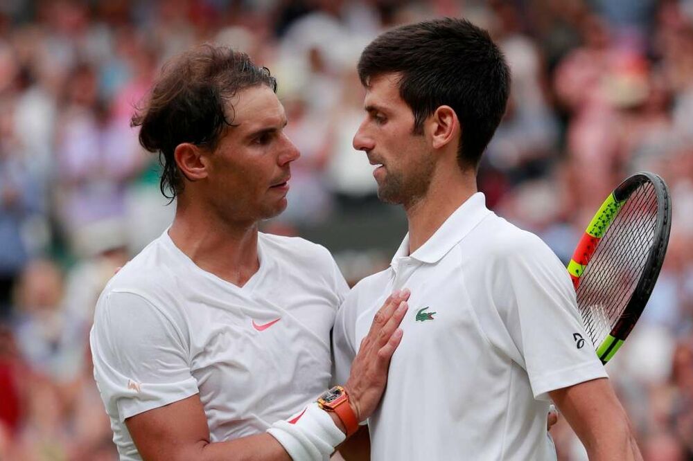 Nadal  i Đoković, Foto: Reuters