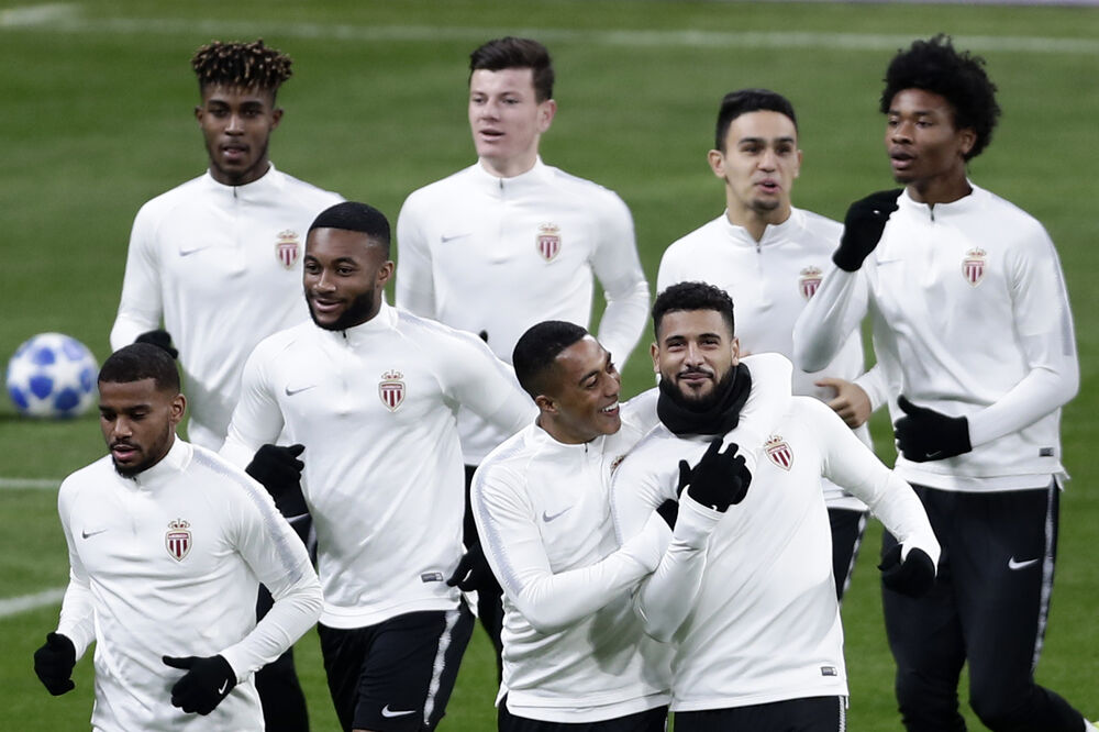 Fudbaleri Monaka, Foto: BETA/AP