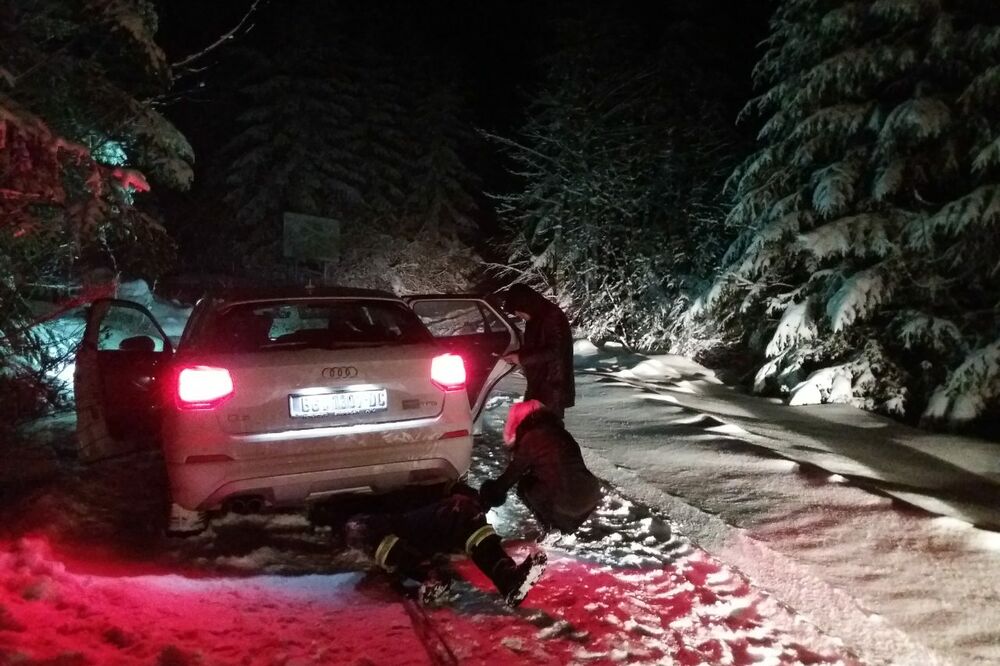 Akcija spašavanja, Foto: Služba zaštite i spašavanja Kolašin