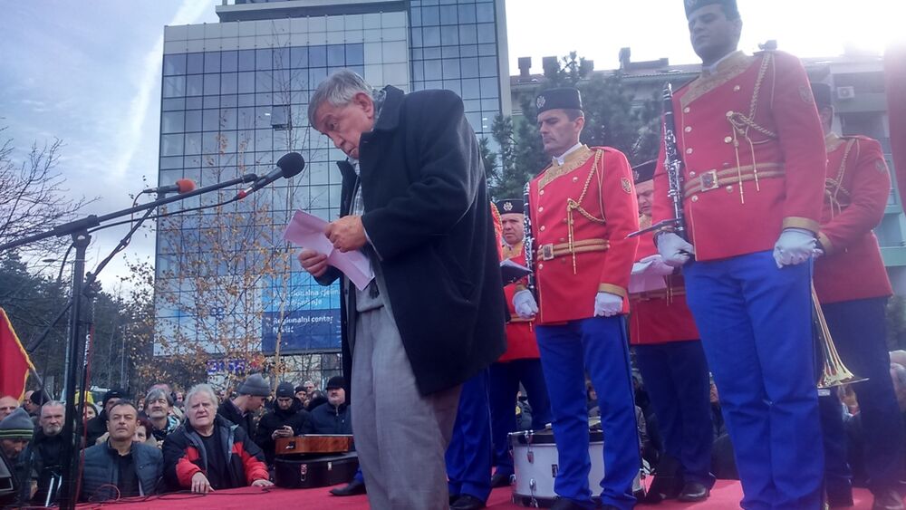 Sa otkrivanja spomenika komitima u Nikšiću