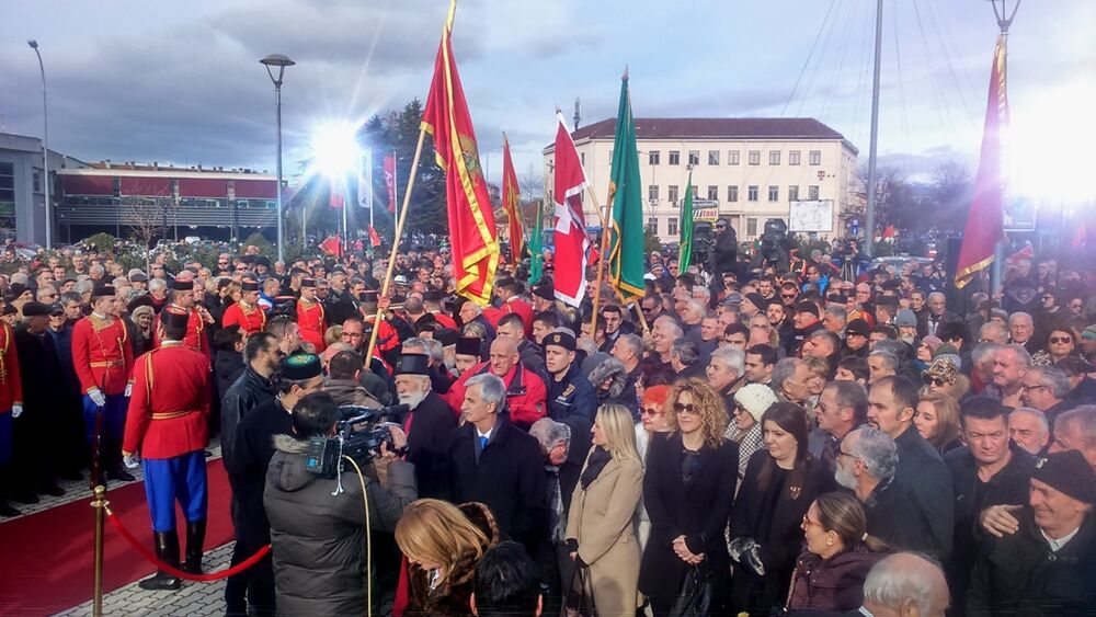 Sa otkrivanja spomenika komitama u Nikšiću