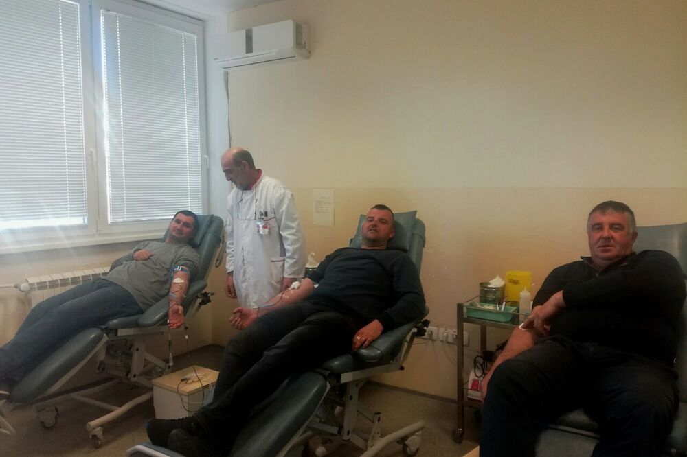 Sa akcije dobrovoljnog davanja krvi, Foto: Svetlana Mandić