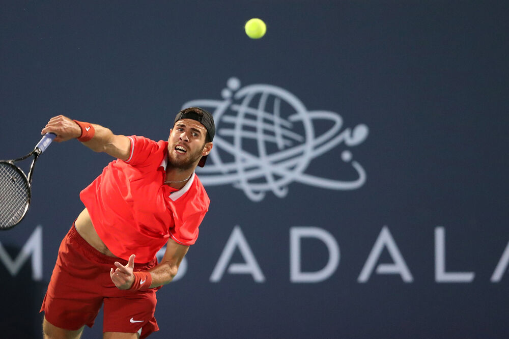 Izborio reprizu Mastersa u Parizu, gdje je iznenadio prvog tenisera planete: Karen Hačanov, Foto: SUHAIB SALEM