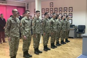 Osam kadeta VCG sa prve godine studija položili zakletvu