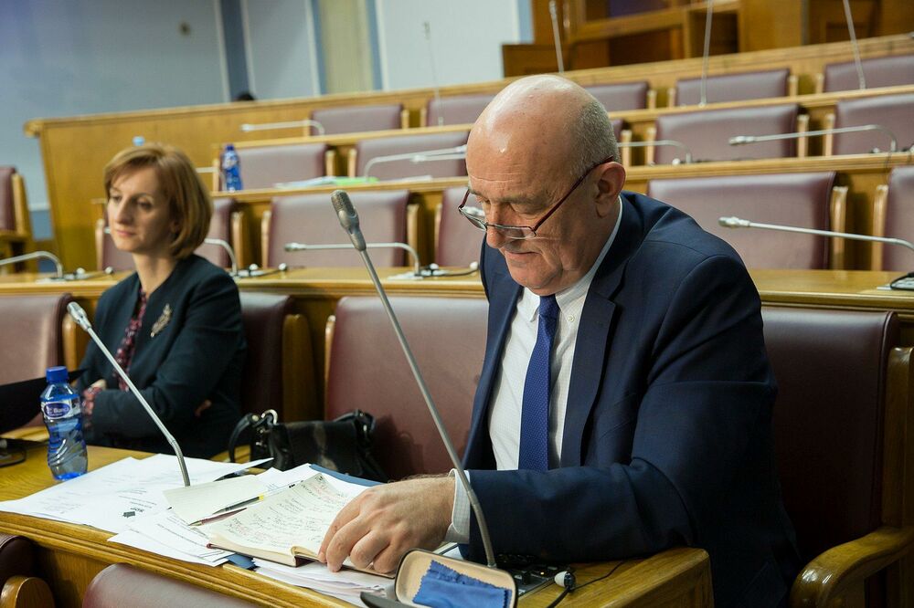 Zaduženje na domaćem tržištu: Radunović u parlamentu, Foto: Skupština Crne Gore