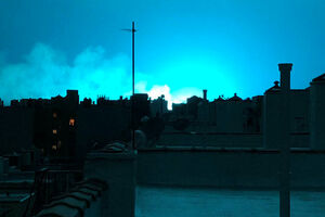 Pogledajte: Eksplozija plavom bojom obasjala noćno nebo iznad...