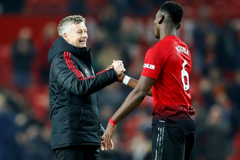 Solskjer i Pogba, Foto: Reuters