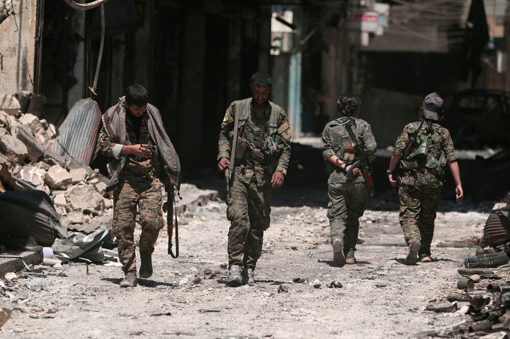 Pripadnici Sirijskih demokratskih snaga 2016., Foto: Reuters
